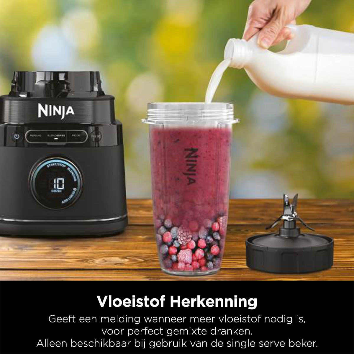 Robot culinaire, mixeur et machine à smoothies 3 en 1 Ninja Detect - TB401EU