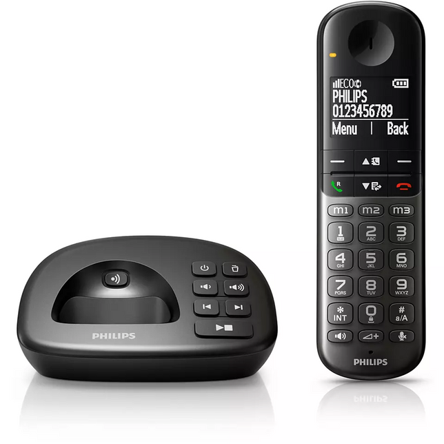 Philips XL4952DS Twee DECT Seniorentelefoon met Antwoordapparaat