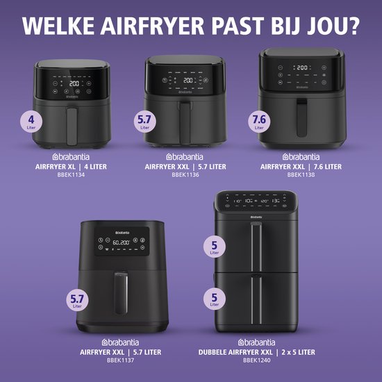 Brabantia Airfryer - BBEK1137