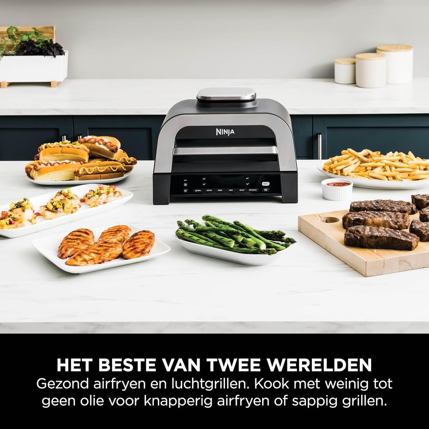 Ninja 6-in-1 AirGrill en Airfryer