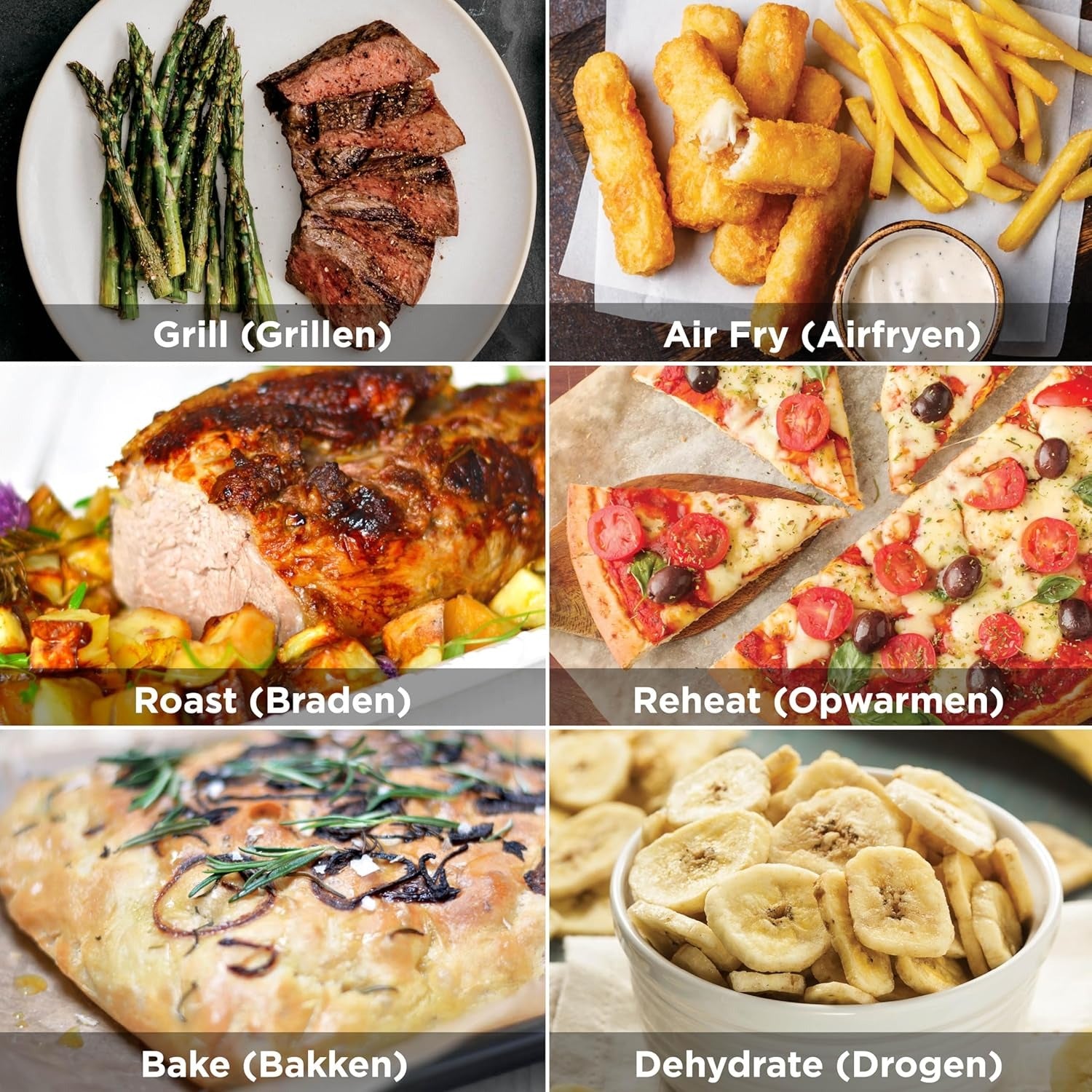 Ninja 6-in-1 AirGrill en Airfryer