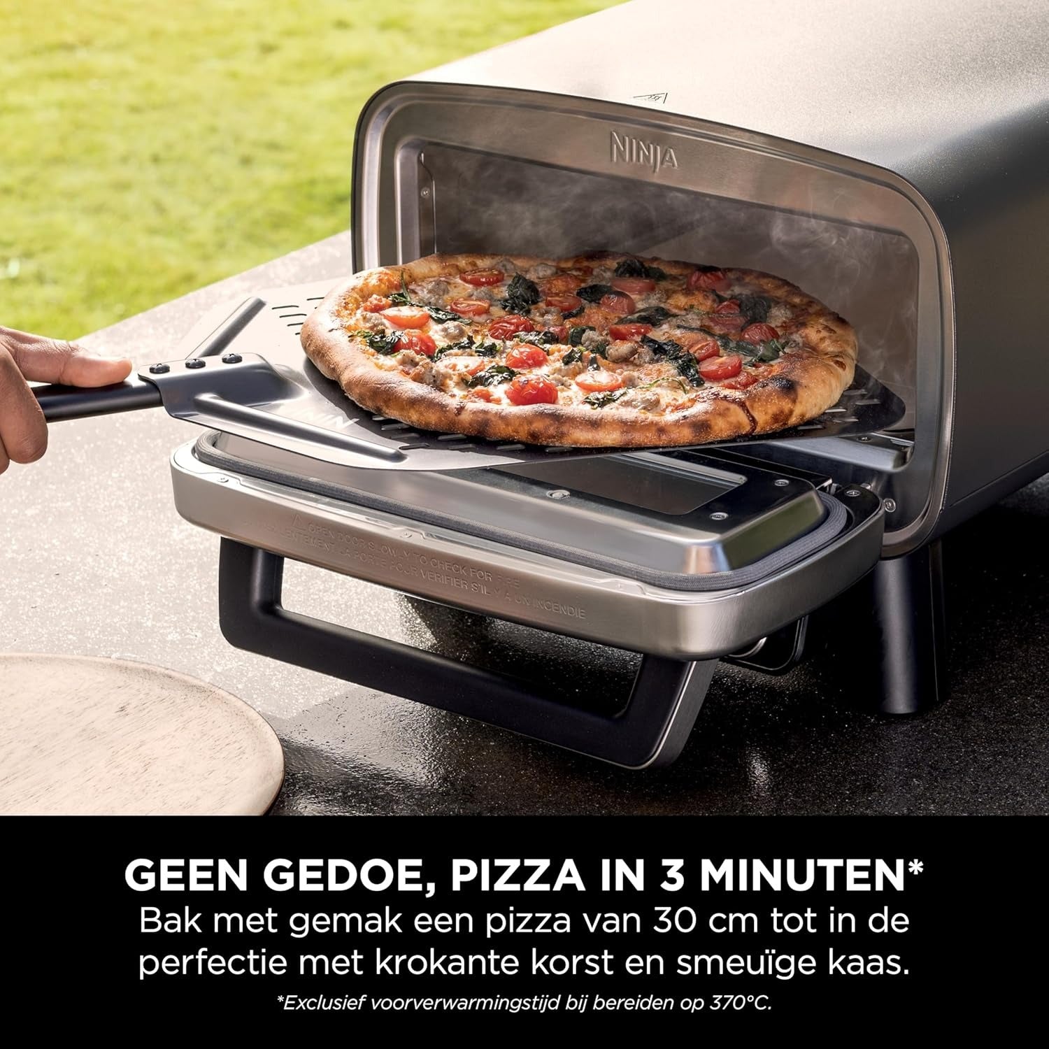 Ninja Artisan Elektrische Pizzaoven & Airfryer - MO201EU