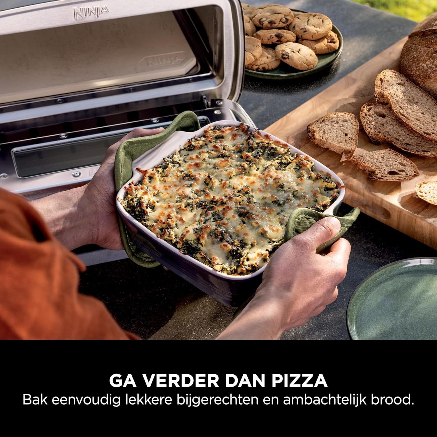 Ninja Artisan Elektrische Pizzaoven & Airfryer - MO201EU