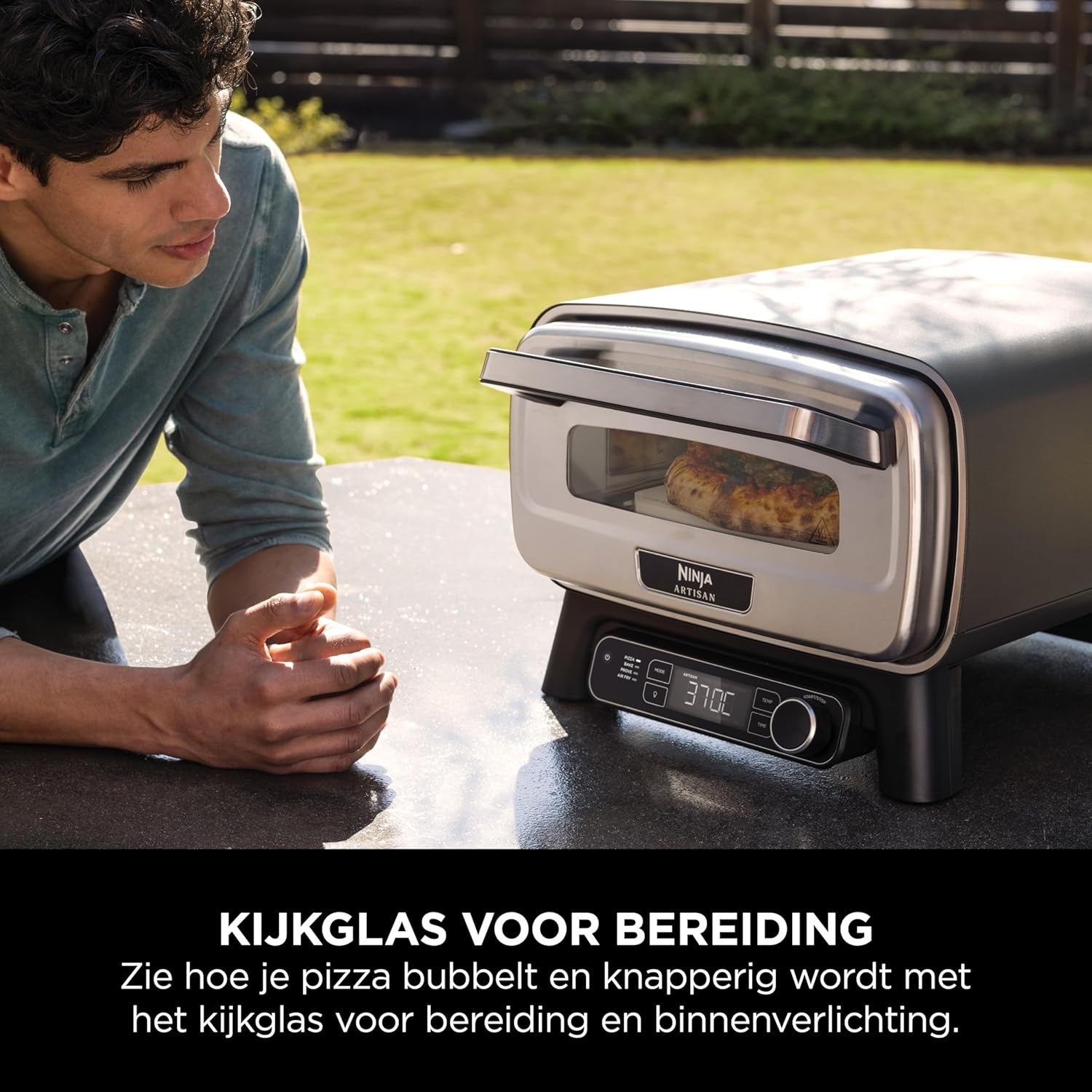 Ninja Artisan Elektrische Pizzaoven & Airfryer - MO201EU