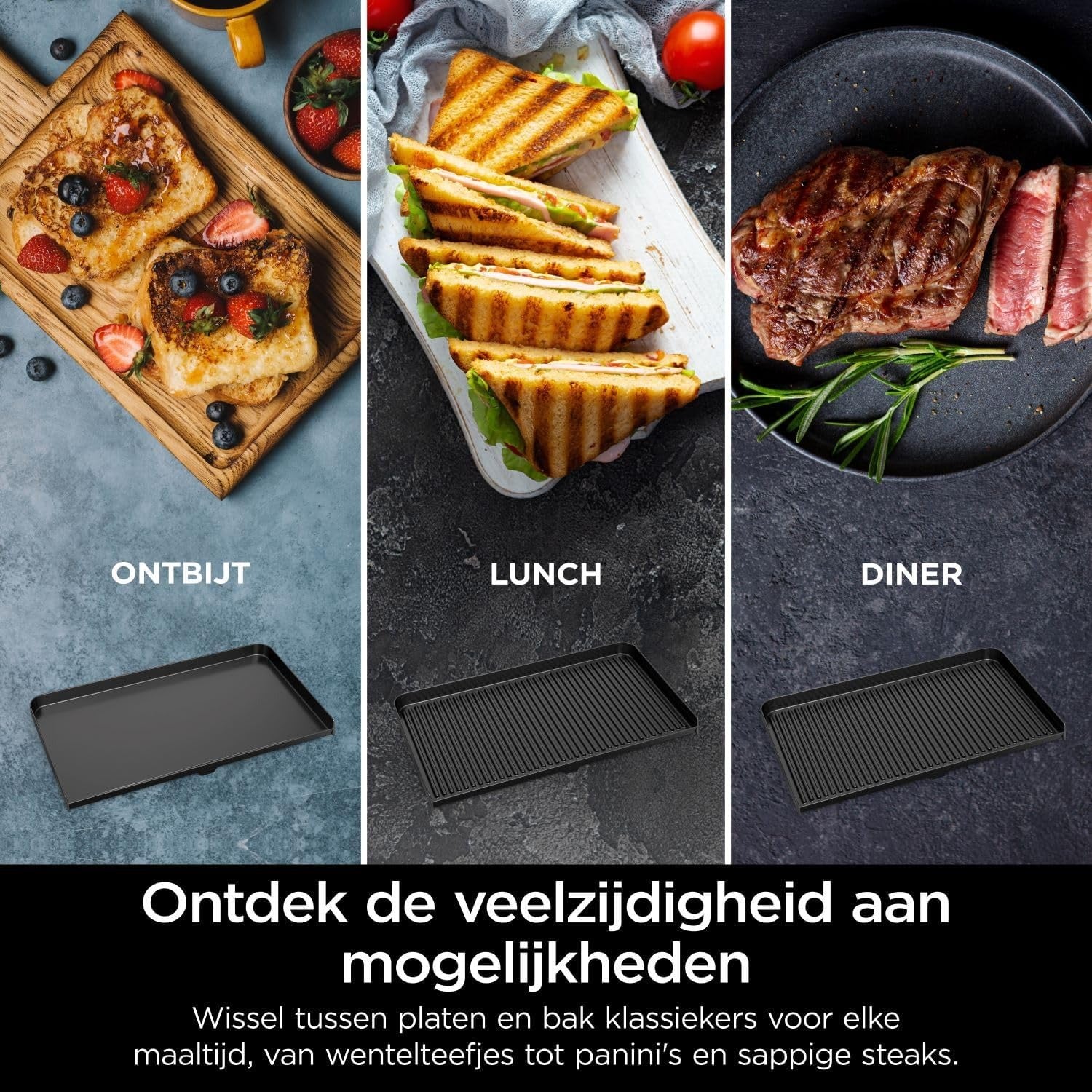 Ninja Sizzle Pro XL Grillplaat & Plancha - GX101EU