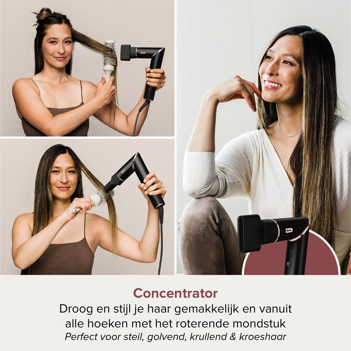 Shark FlexStyle 3-in-1 Multistyler & Föhn - Verbeterd 2025 Model - HD426EU