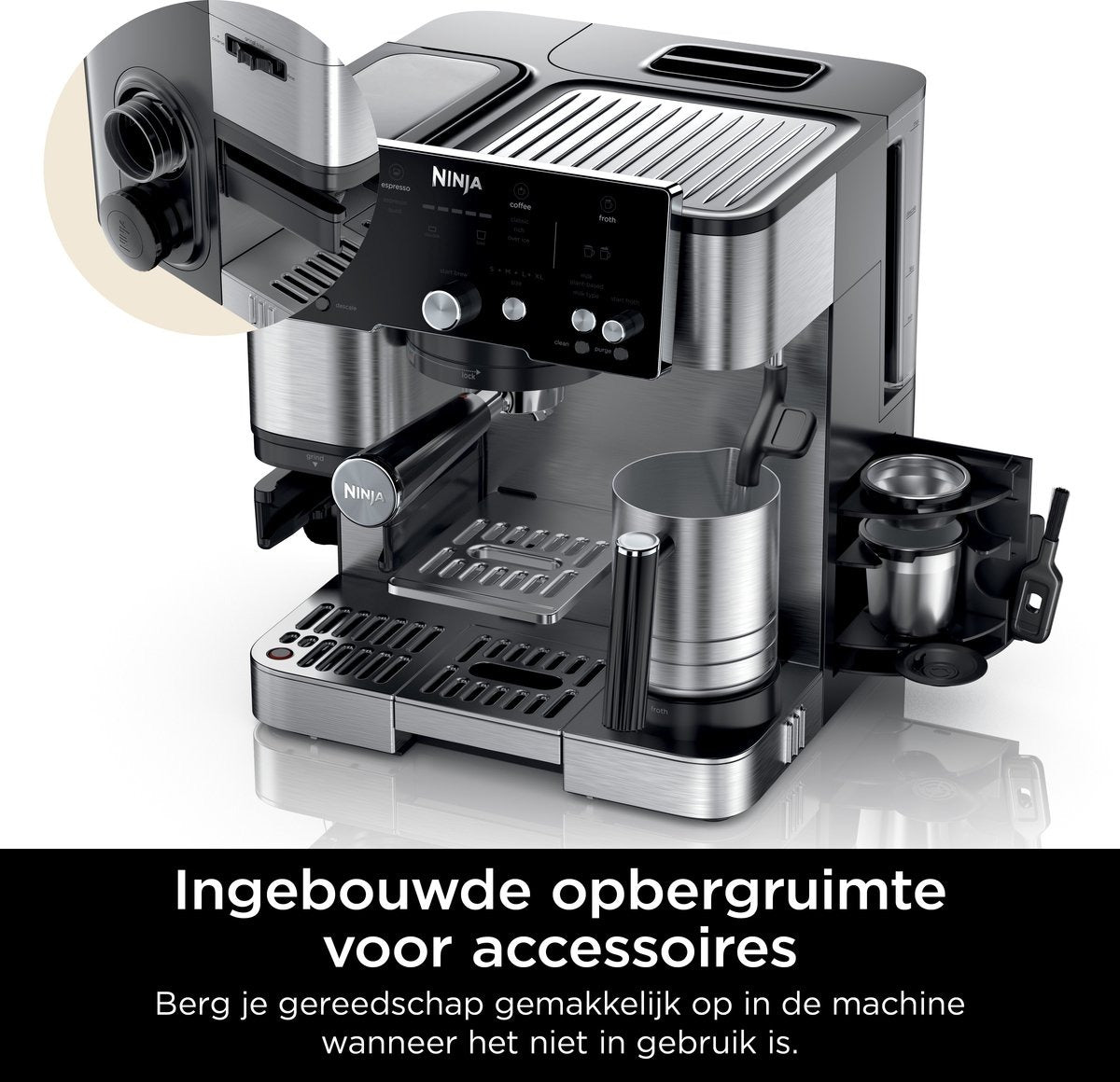 Ninja Luxe Café Essential 2-in-1 Espressomachine - ES501EU