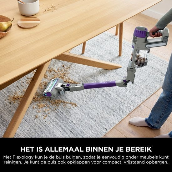 Shark PowerDetect Draadloze Steelstofzuiger met Dierenharenborstel - IP1251EUT