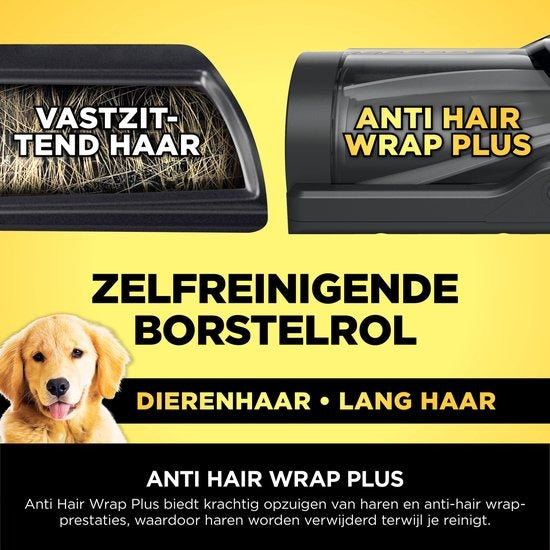 Shark PowerDetect Draadloze Steelstofzuiger met Dierenharenborstel - IP1251EUT