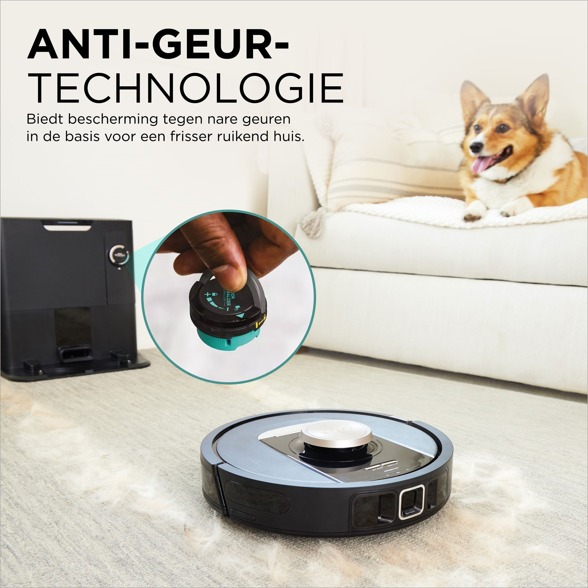 Shark PowerDetect Robotstofzuiger - RV2820VEEU