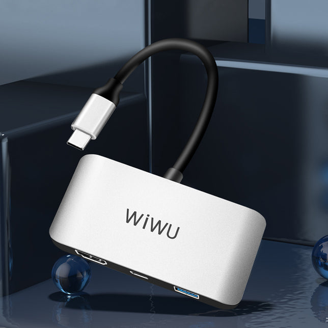 WiWU 3-in-1 USB-C Hub