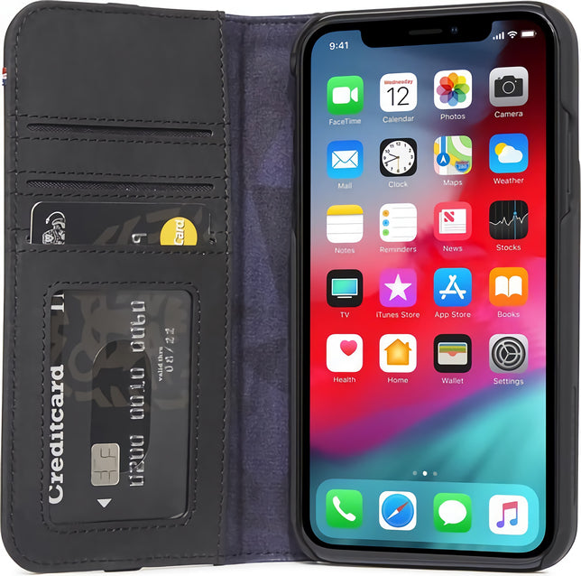 DECODED DA9IPOXRCW3BK Leather Wallet Case