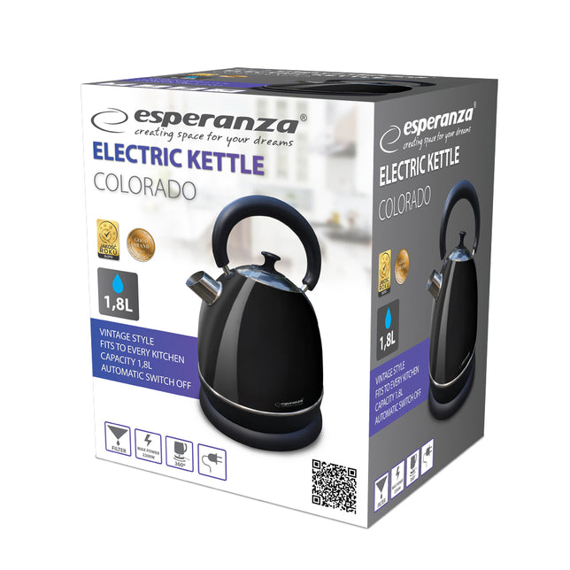 Esperanza EKK033K Retro Waterkoker
