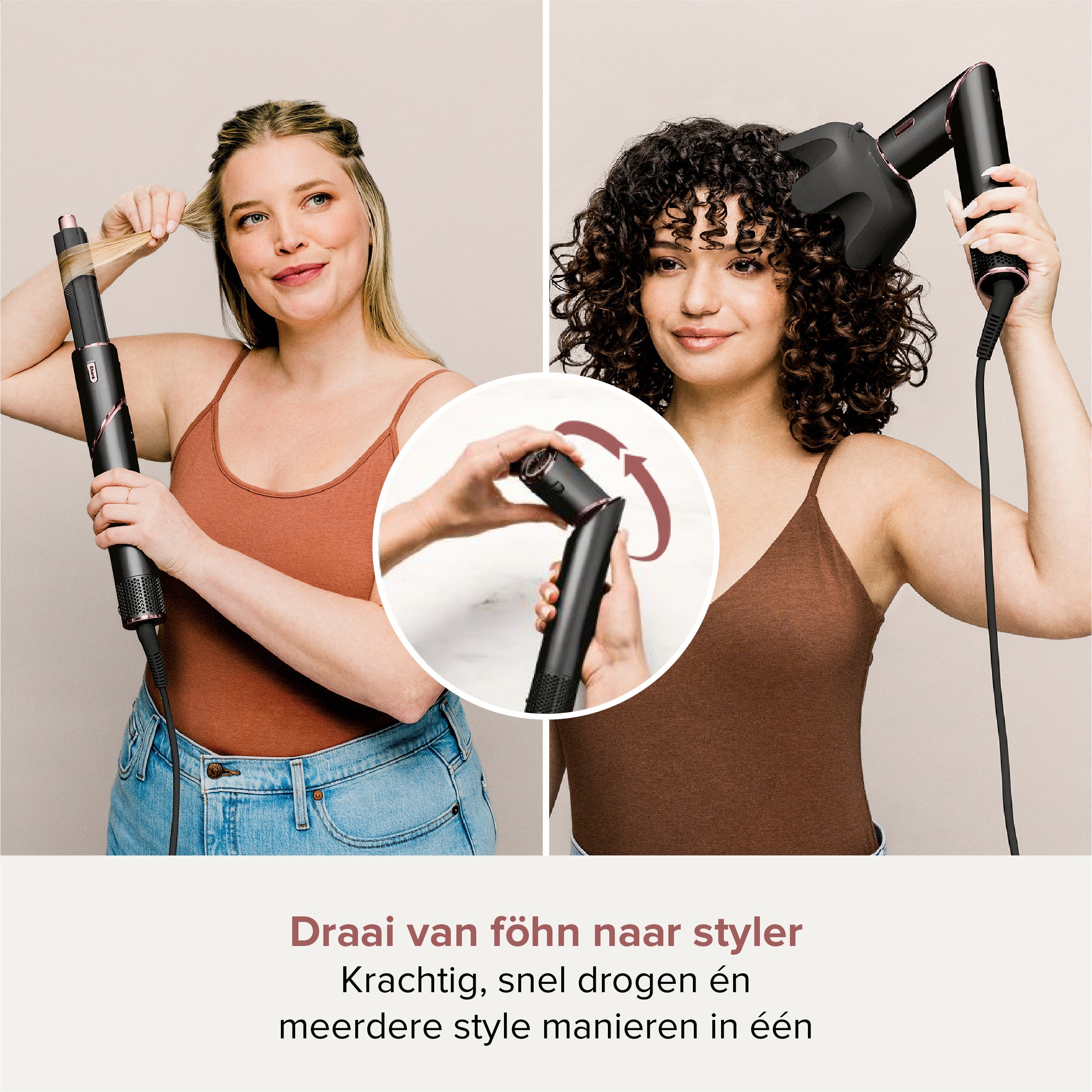Shark FlexStyle Multistyler et sèche-cheveux 5 en 1 - HD440EU