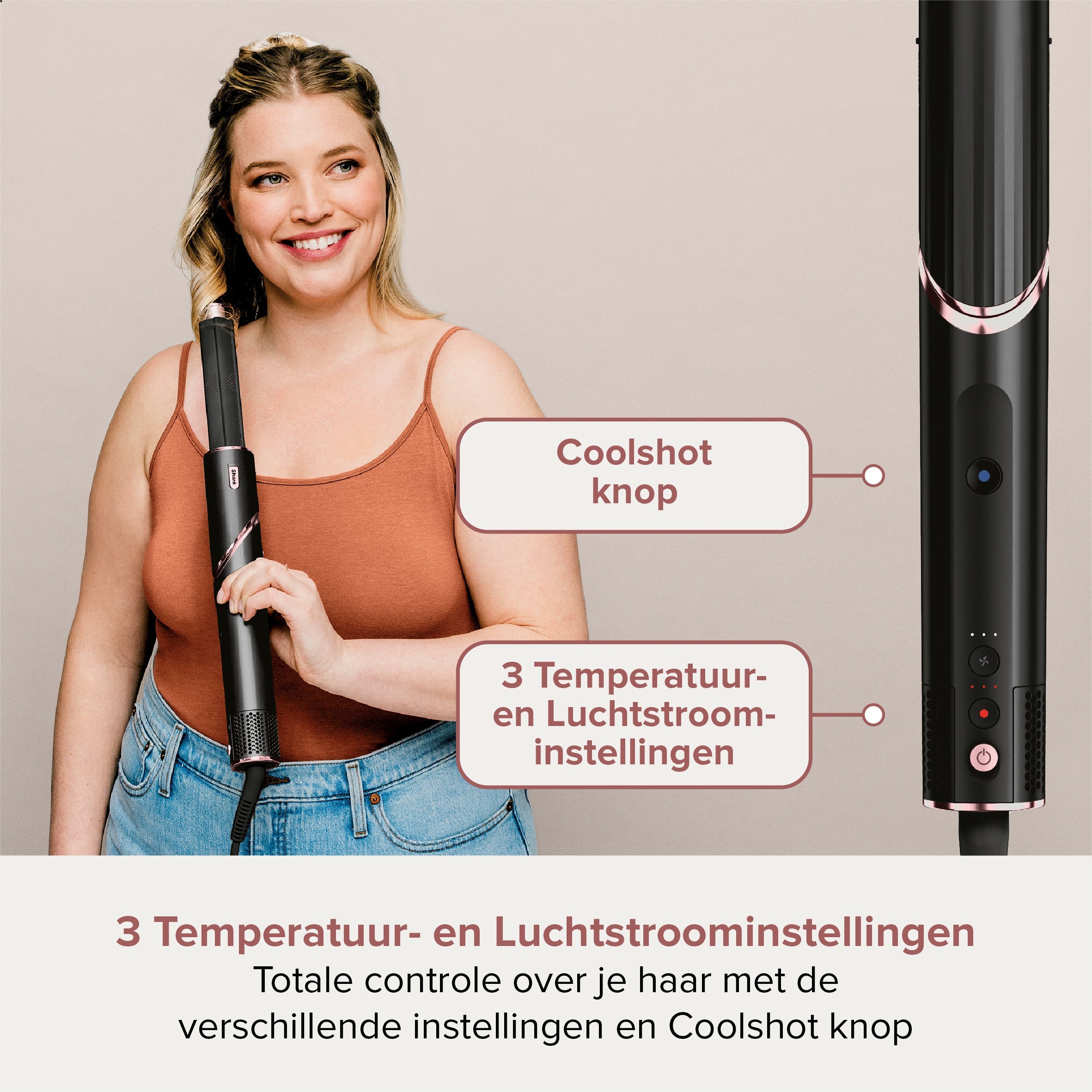 Shark FlexStyle Multistyler et sèche-cheveux 5 en 1 - HD440EU