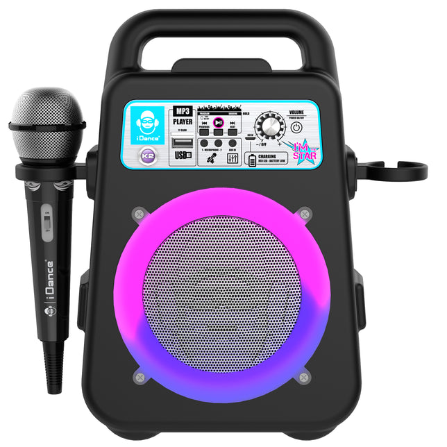iDance K2V2BK Karaoke Set