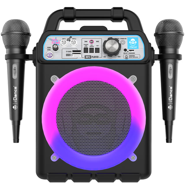 iDance K3V2BK Karaoke Set
