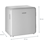 Concept LR2047WH Mini koelkast