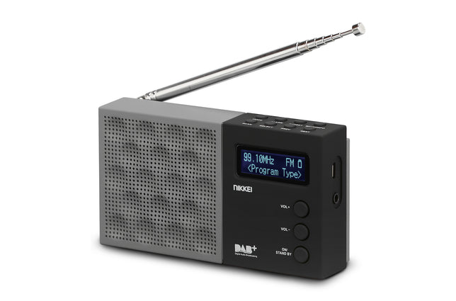 Nikkei NDB30BK Portable DAB+ Radio