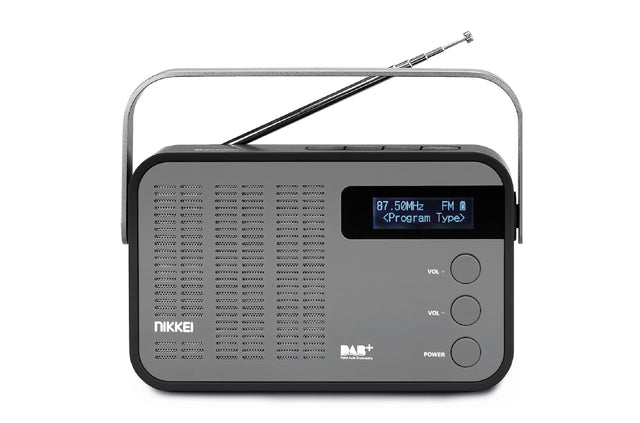 Nikkei NDB40BK Draagbare DAB+ Radio