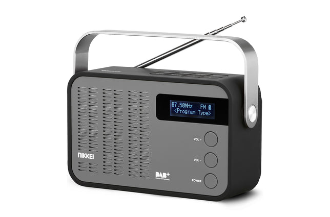 Nikkei NDB40BK Draagbare DAB+ Radio