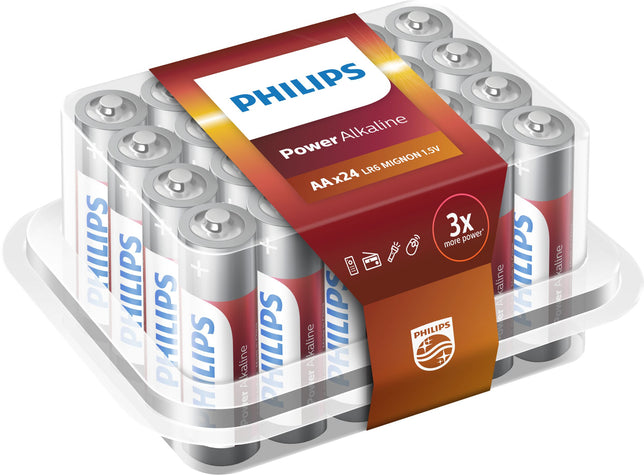 Philips AA Batterijen - 24 stuks