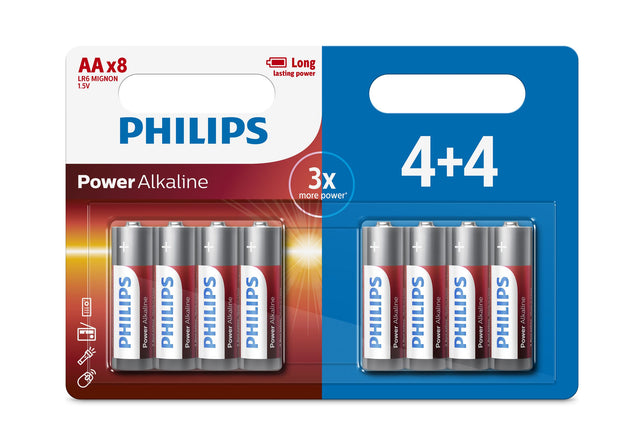 Philips AA Batterijen - 8 stuks