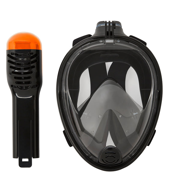 Vizu ExtremeX Snorkelmasker Incl. Action camera bevestiging- Maat M/L