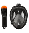 Vizu ExtremeX Snorkelmasker Incl. Action camera bevestiging- Maat M/L
