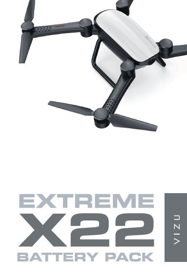 Whitney Oogverblindend Veel Vizu X22POWERPACK Accu voor DRONEX22