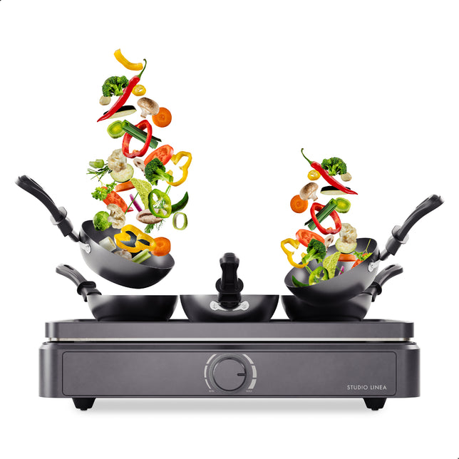 Studio Linea SLWOK30BK Wokset